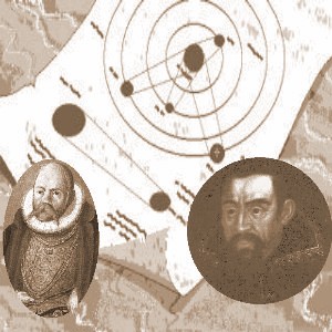 Allegoria con Tycho Brahe e Johannes Kepler