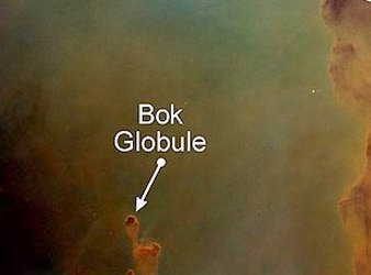 Globulo di Bok della Nebulosa Laguna