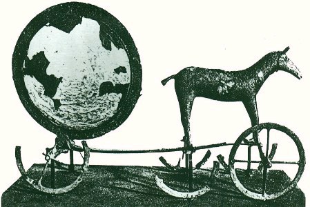 "Carro del Sole" rinvenuto a Trundholm, Danimarca 1200 d.C.