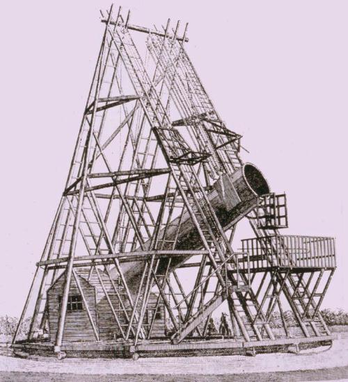Il gigantesco telescopio di William Herchel