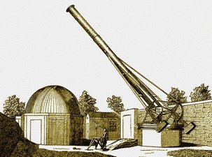 Telescopio rifratore del 1857 di Ignazio Porro